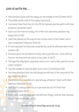'God is with Me' declarations, PDF download.